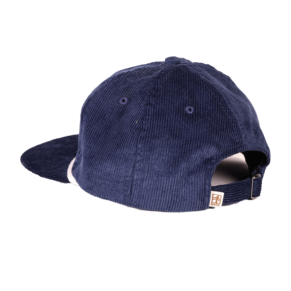 Leave No Trace Hemp Corduroy Strapback | Blue