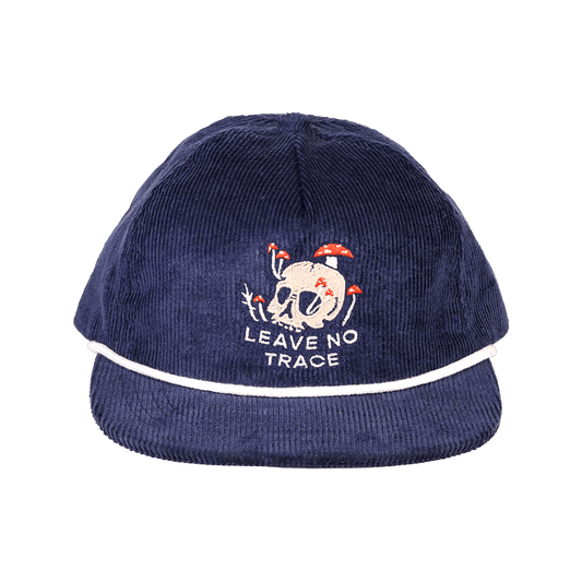 Leave No Trace Hemp Corduroy Strapback | Blue