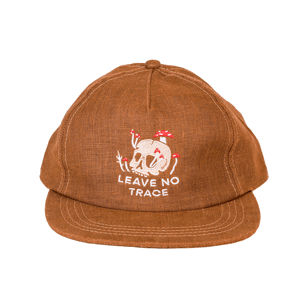 Leave No Trace 100% Hemp Strapback | Brown