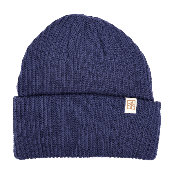Jack & Jones Navy Knit Beanie Hat