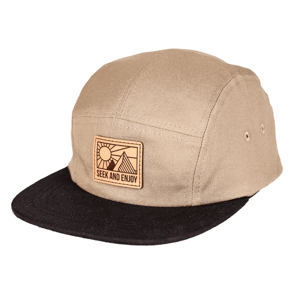 Seek and Enjoy Hemp Camp Cap | Tan – Rustek